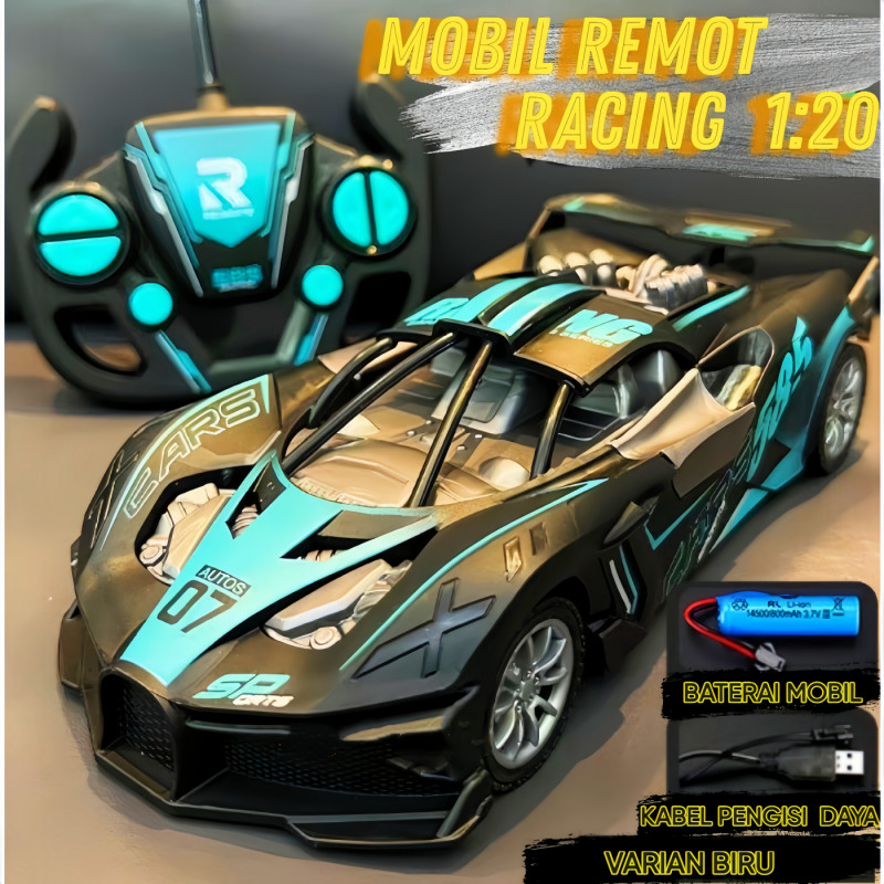 LETERSHOP ZSL Mobil Remote Control Drift 2WD Kecepatan Tinggi Rc Drift Mobil Balap