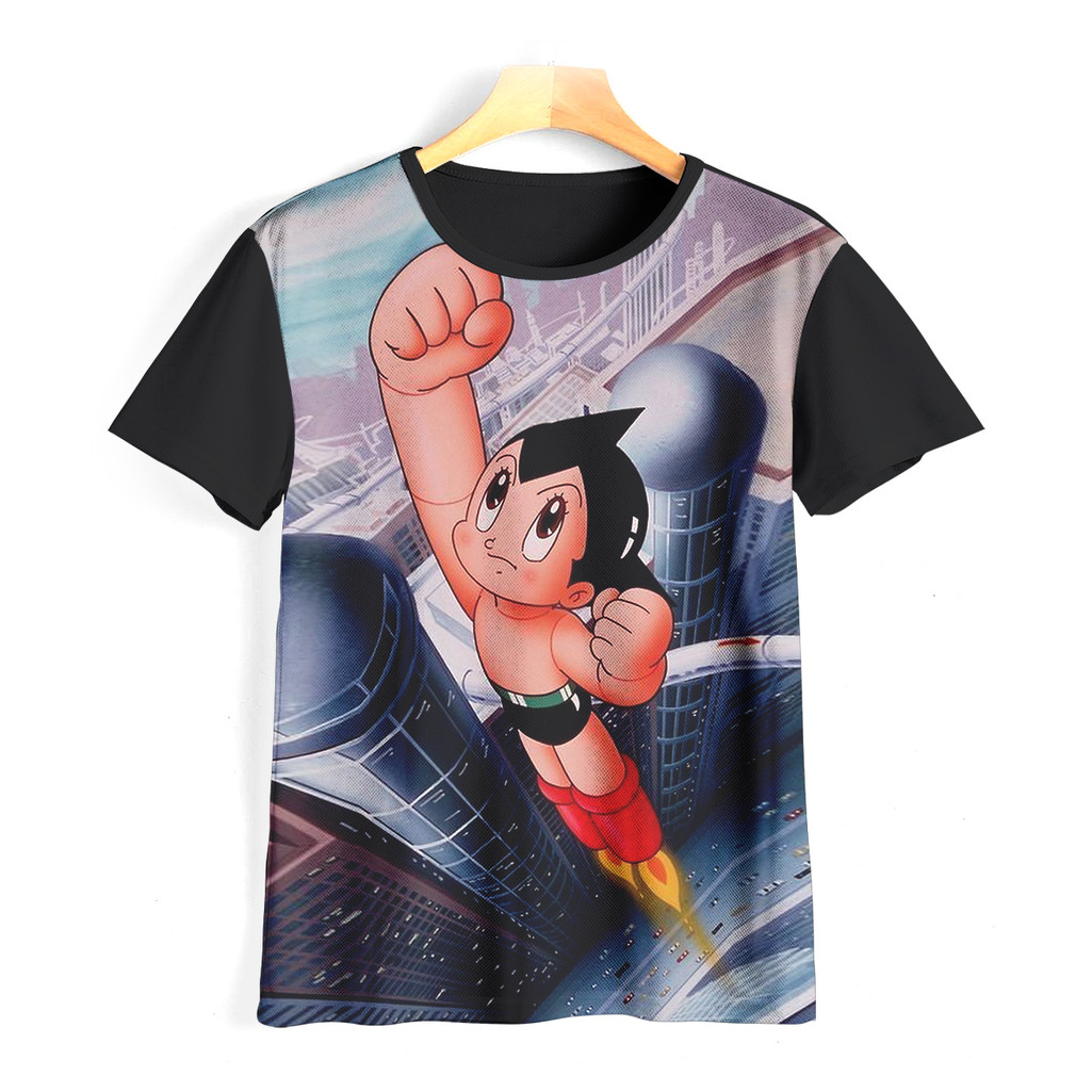 Kaos Astro Boy Keren dan Adem | Kaos Kartun Astro Boy Anak | 055KD032 Astro Boy