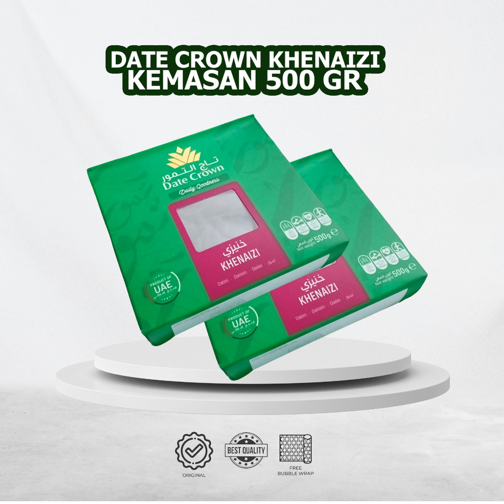 

KURMA DATE CROWN 500gr KHENAIZI PREMIUM ORIGINAL