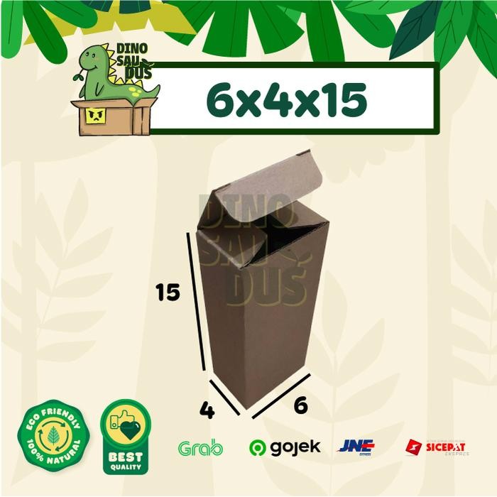 

6x4x15 CM KARDUS Pizza Corrugated Packaging Box packing Diecut