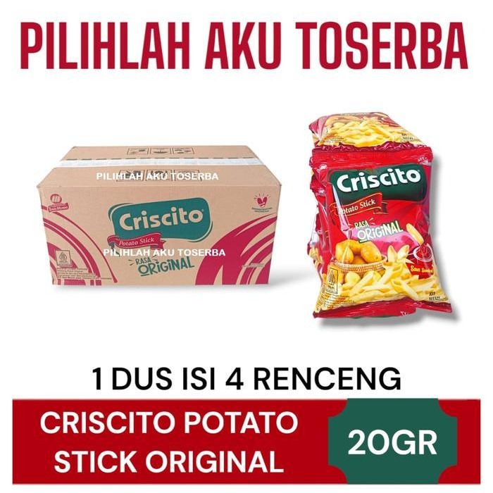 

CRISCITO French Fries / Kentang Goreng ORIGINAL - ( HARGA 1 DUS )