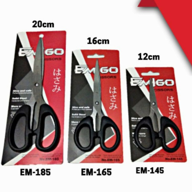 

GUNTING STAINLESS TAJAM EMIGO / GUNTING KECIL SEDANG BESAR / GUNTING EMIGO MURAH