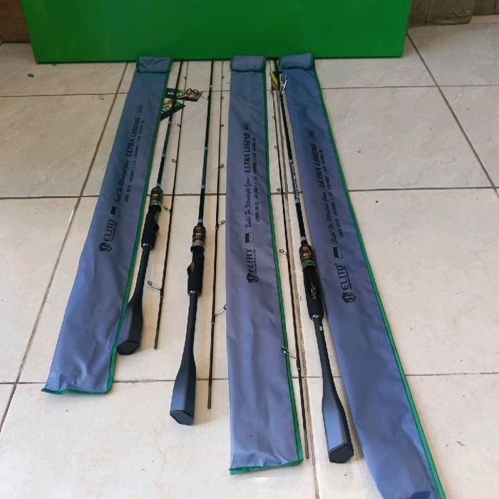 joran ul elito ultra legend solid carbon 3lb-7lb spining - UL602-7lb