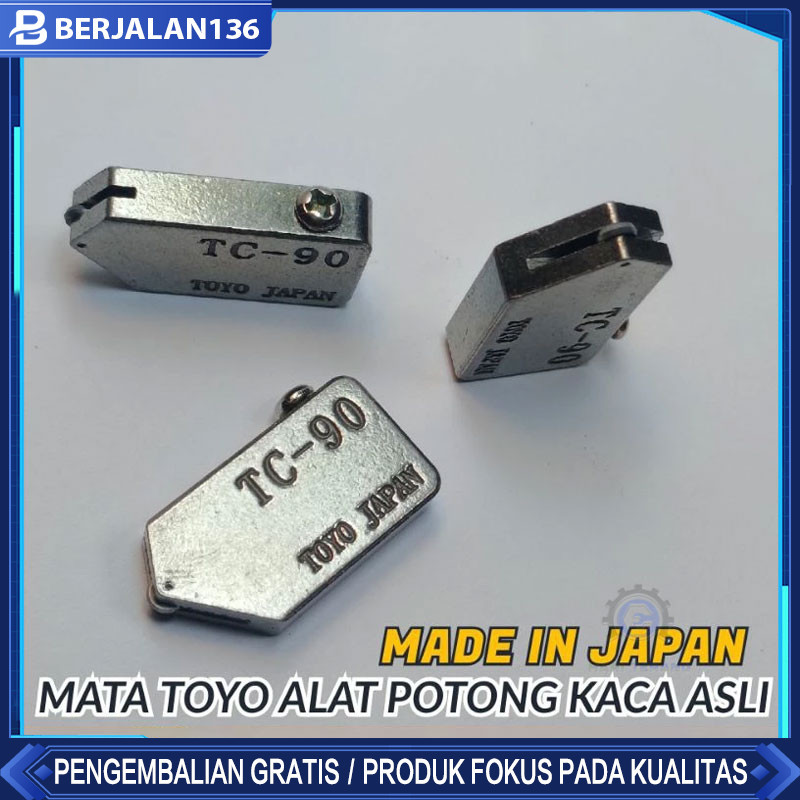 

Alat pemotong kaca toyo Tc 90 Mata pisau potong kaca alat potong kaca original mata pisau kaca asli made in japan/Mata potong kaca Toyo Tc 90 Alat pemotong kaca pisau potong kaca alat potong kaca keramik