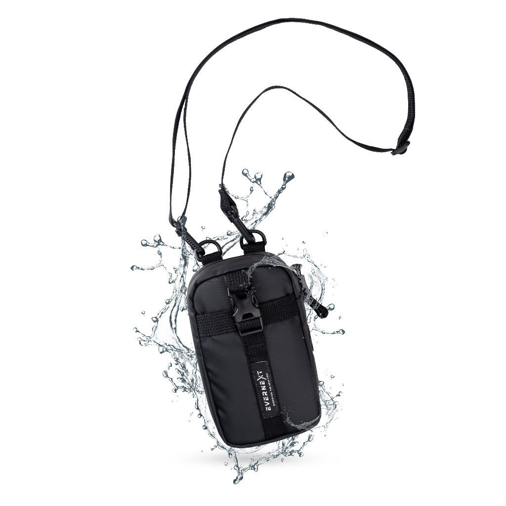 Evernext - Sling Phone Pria Tas Gantung Leher Pria Tas Selempang Mini Pria Waterproof Sarung Handpho