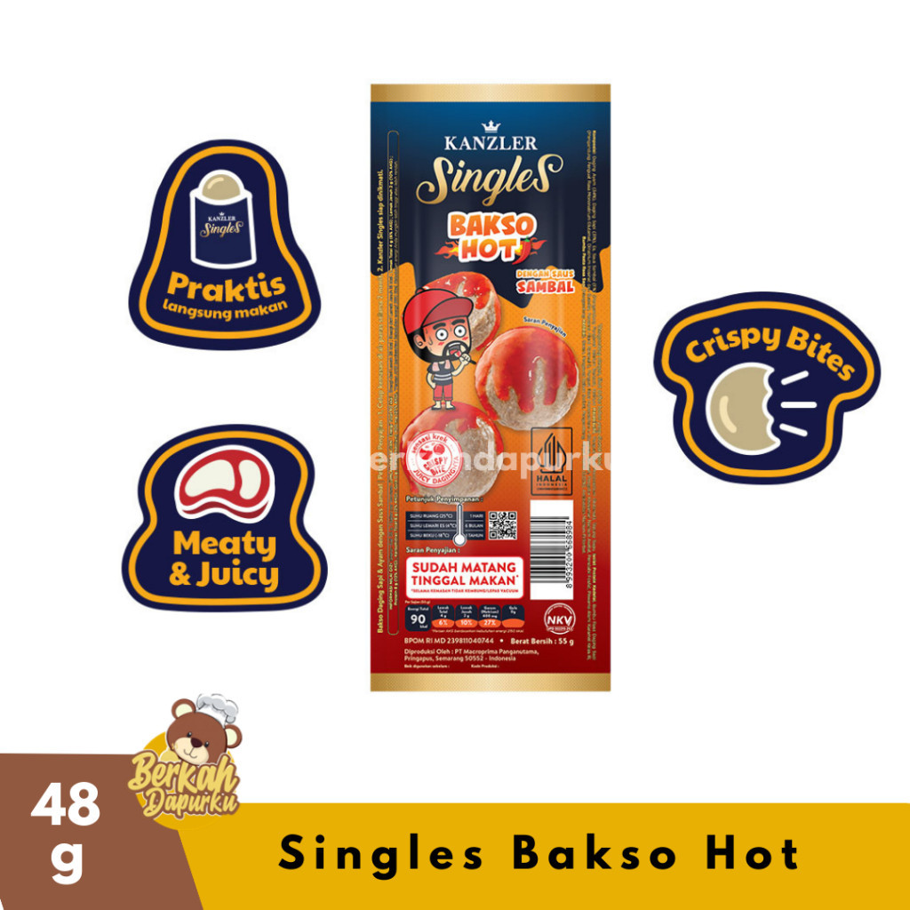 

Kanzler Singles Bakso Hot Tinggal Makan / Bakso Siap Makan Viral Kanzler