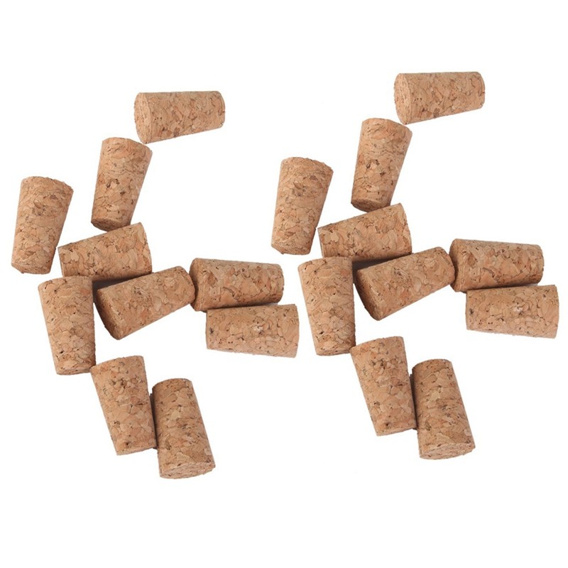

20Pcs Tapered Corks Stoppers DIY Craft Art Model Building 22 X 17 X 35Mm