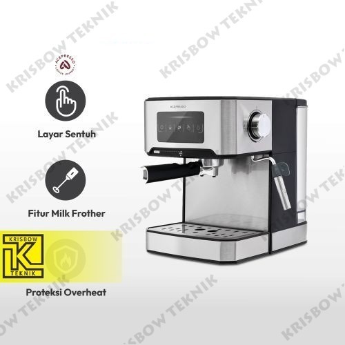 Acepresso 1.6 Ltr Espresso Coffee Maker Digital