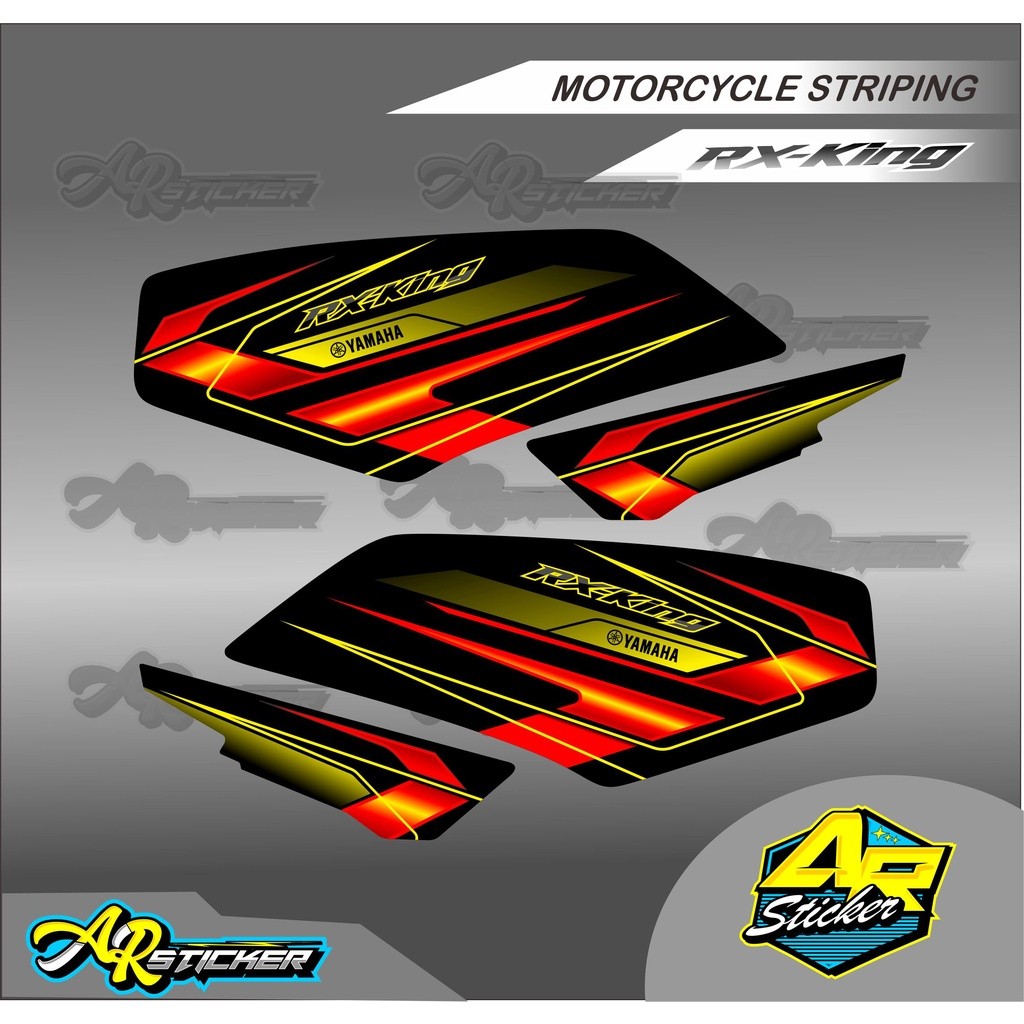 Striping List Variasi Rx King - Striping List Motor Rx King - Stiker Rx King