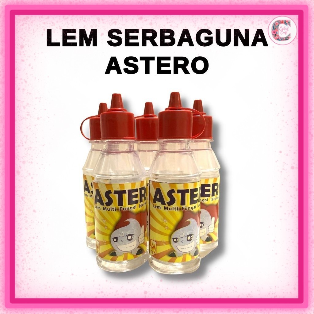 

Lem Kain Jahit merk Astero Lem Patch Bordir Ukuran 85 ml Lem Kain Baju Lem Bordir Lem Serbaguna