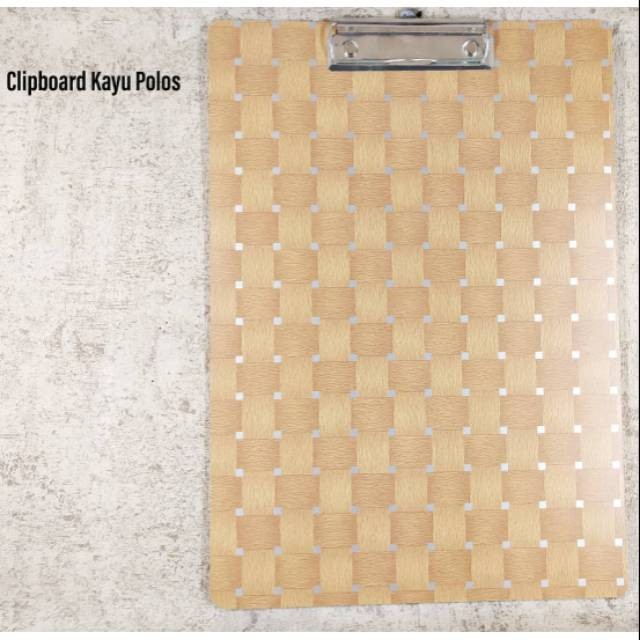 

(SN.ATK) PAPAN ALAS UJIAN / CLIP BOARD KAYU MURAH