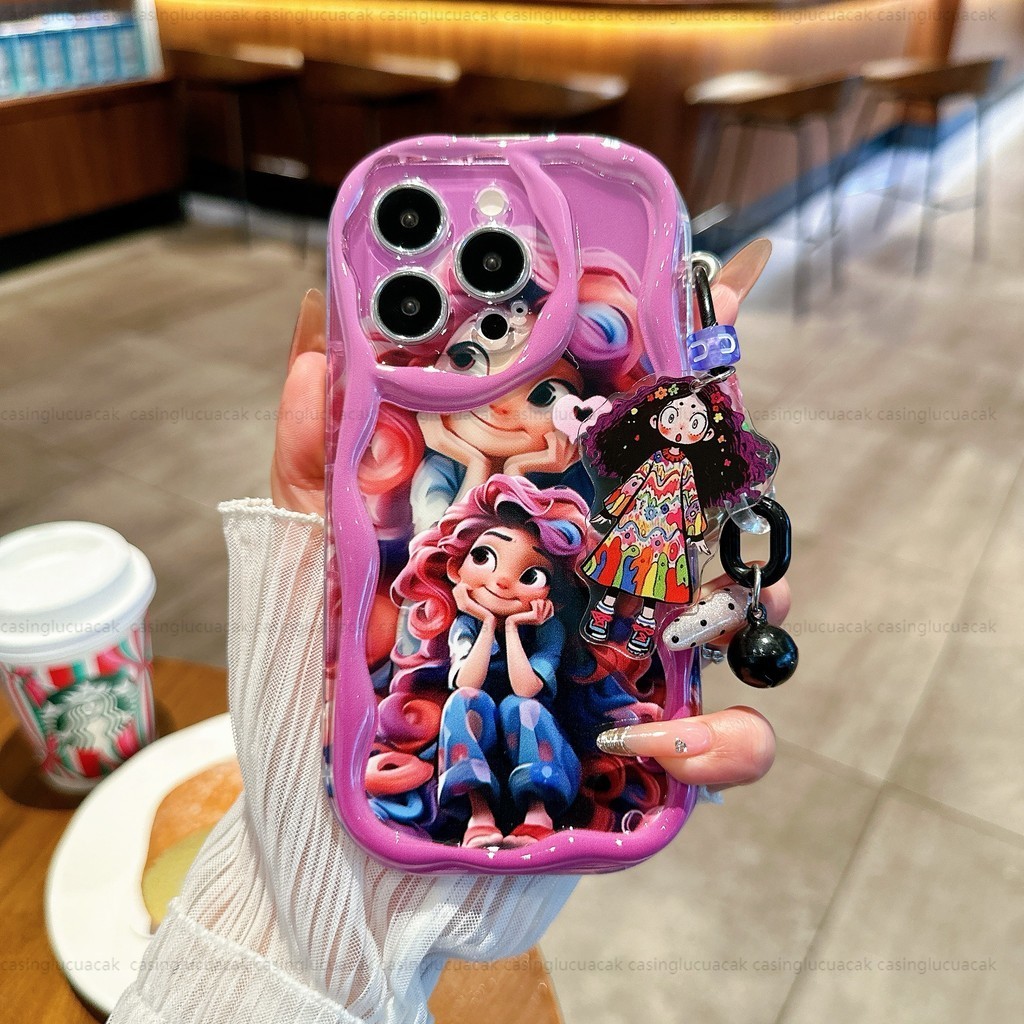 [case+gelang]Case Gadis berambut keriting Oppo A5SA74A95A78A58A1A9 A12 A38A3SA5A12EA33A54 A57 A55 A1
