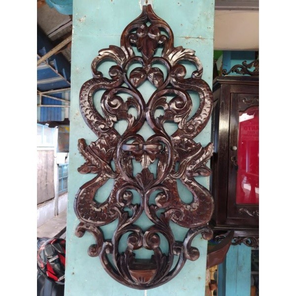 Blawong Keris Ukir Naga Kembar