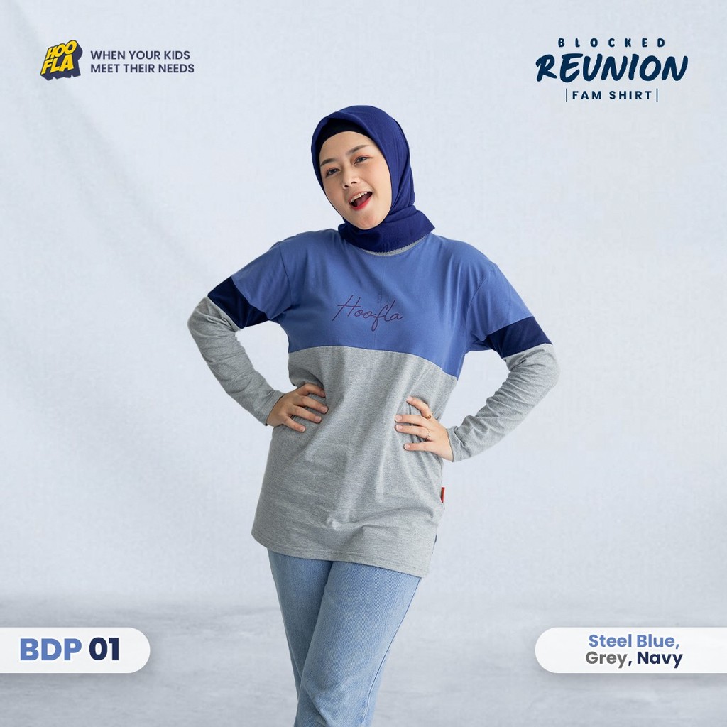 Gallery Muslim Bandung Baju Santai Reunion Kaos Dewasa Panjang Wanita by Hooflakids Original Branded