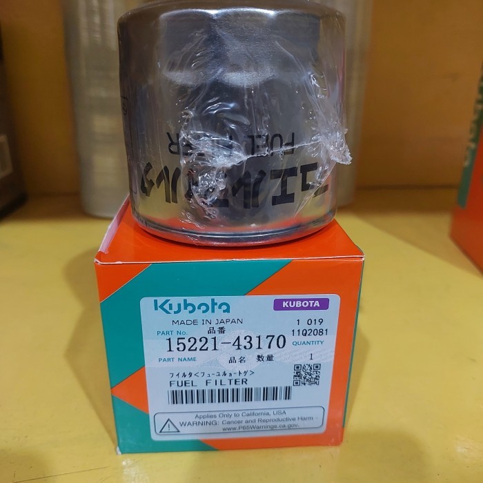 FILTER SOLAR 15221-43170 FUEL FILTER 15221-43170 berkualitas