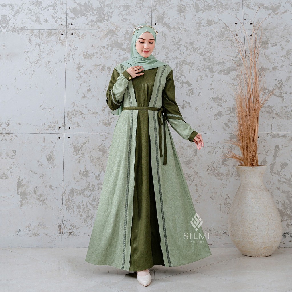 SILMI - Silmi Gamis Dewasa Sarimbit Indira Family by Silmi