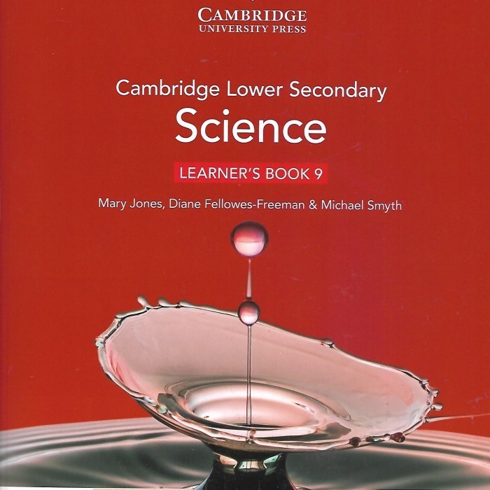 

Cambridge Lower Secondary Science Learner's Book 9 with Digital Access
