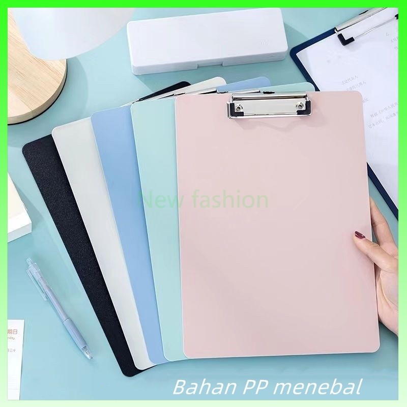 

A4-Test board / Clerk's board / Clipboard Uk./papan kalsiboard/Bahan PP menebal