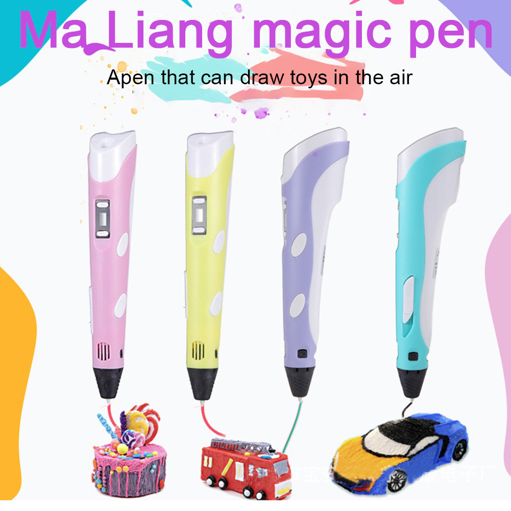 

Pen Pencetak Kecepatan Tersesuai 3D Set Gift Crafts Intelligent Handmade LED Screen