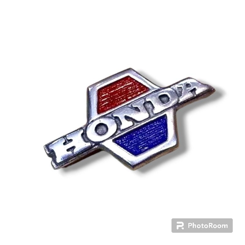 emblem logi sayap tebeng honda c70 bahan cor tebal