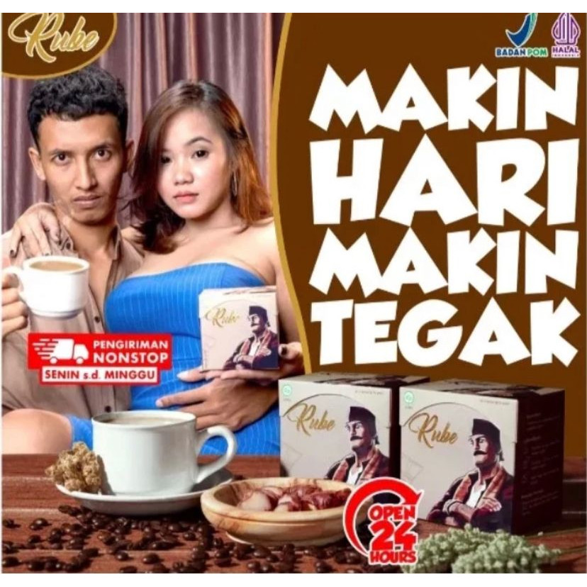 

BISA COD - Kopi Rube Asli Original BER POM coffee herbal