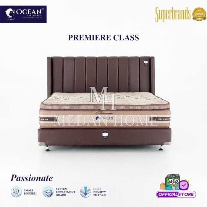 [RUMAHMEBEL88] PROMO Fullset Spring bed New Ocean Passionate 200X200 7 KAKI