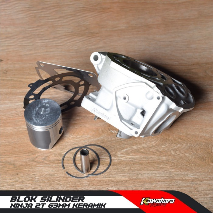 Blok Boreup Ninja RR / R / ZX piston 63mm Kawahara