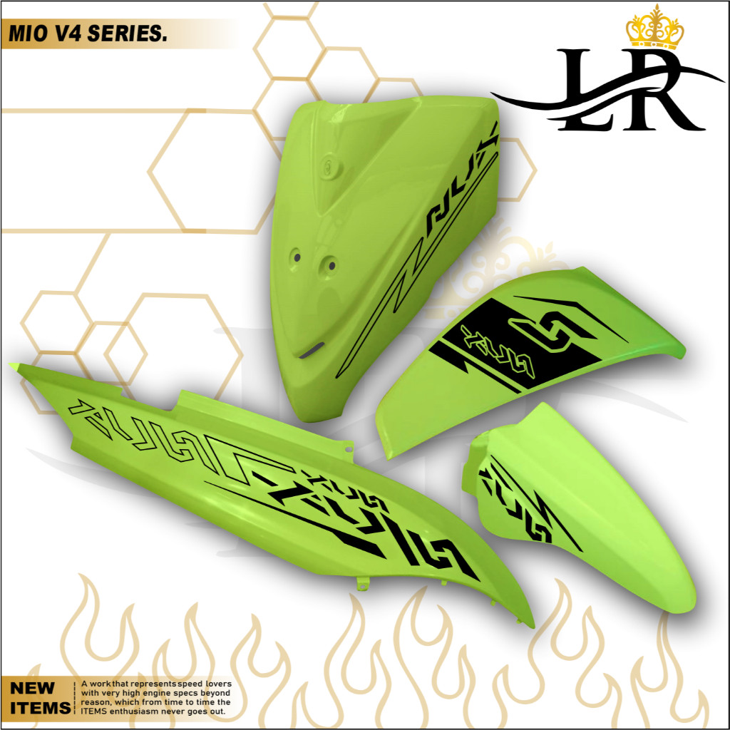 CUTTING STIKER STRIPING VARIASI MIO J MIO GT NVX STYLE STIKER BODY MIO LAMA STIKER STRIPING VARIASI 