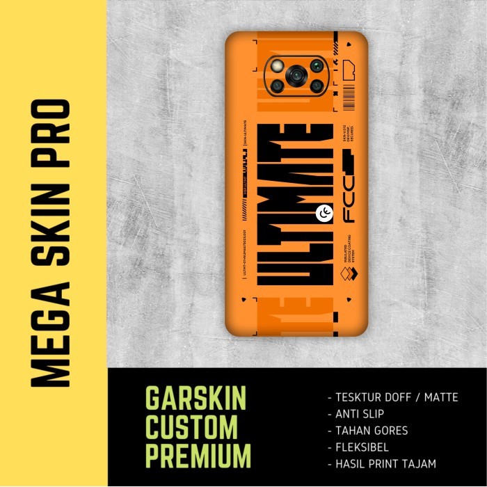 Garskin skin Poco X3 NFC X3 PRO Fullbody - isi 2 buah - ultimate - 2, Full body promo