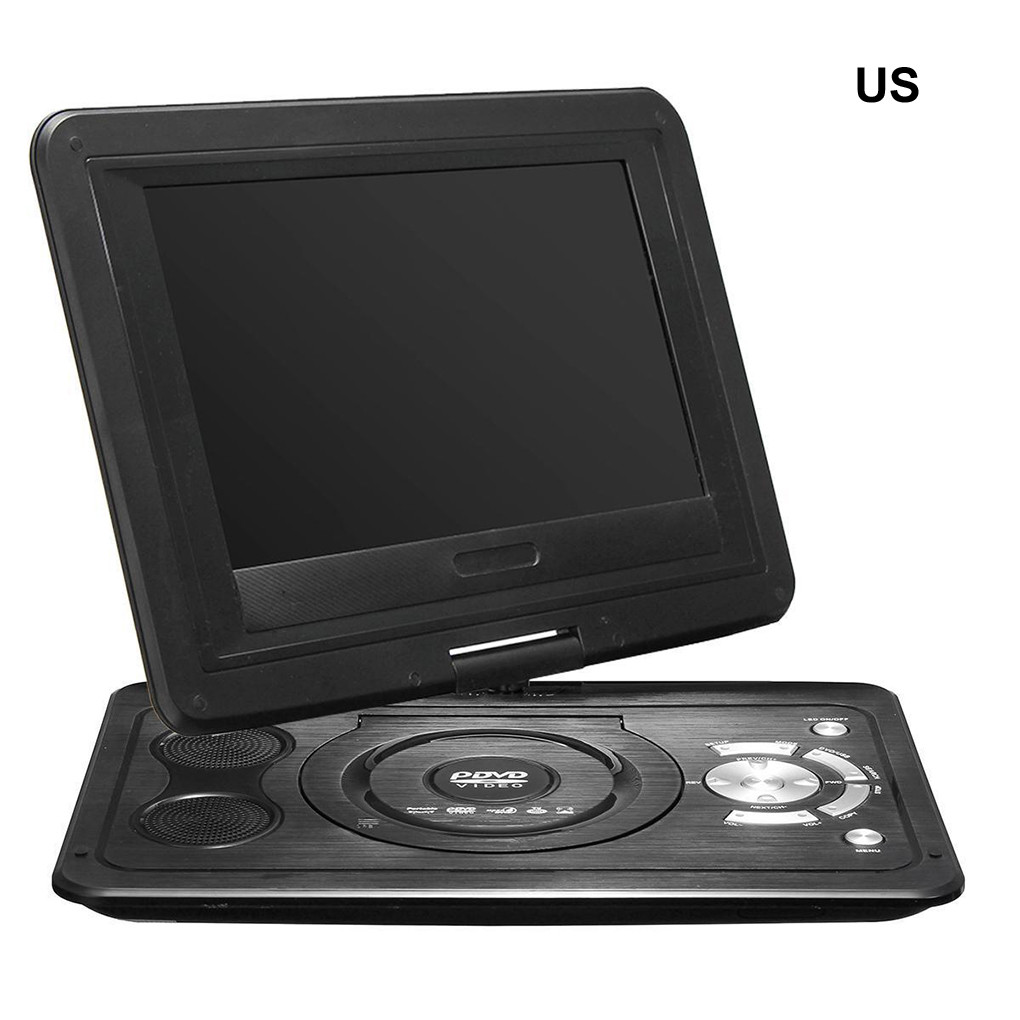 13.9 inch Mobile DVD Player 12V Rechargeble Super Seismic HD EVD DVD Player 270° Rotatable LCD Scree