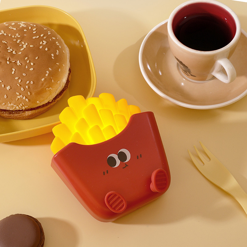 

Creative French Fry Night Light, Fun LED Design, Cozy Bedside Lamp, Perfect for Bedroom Decor