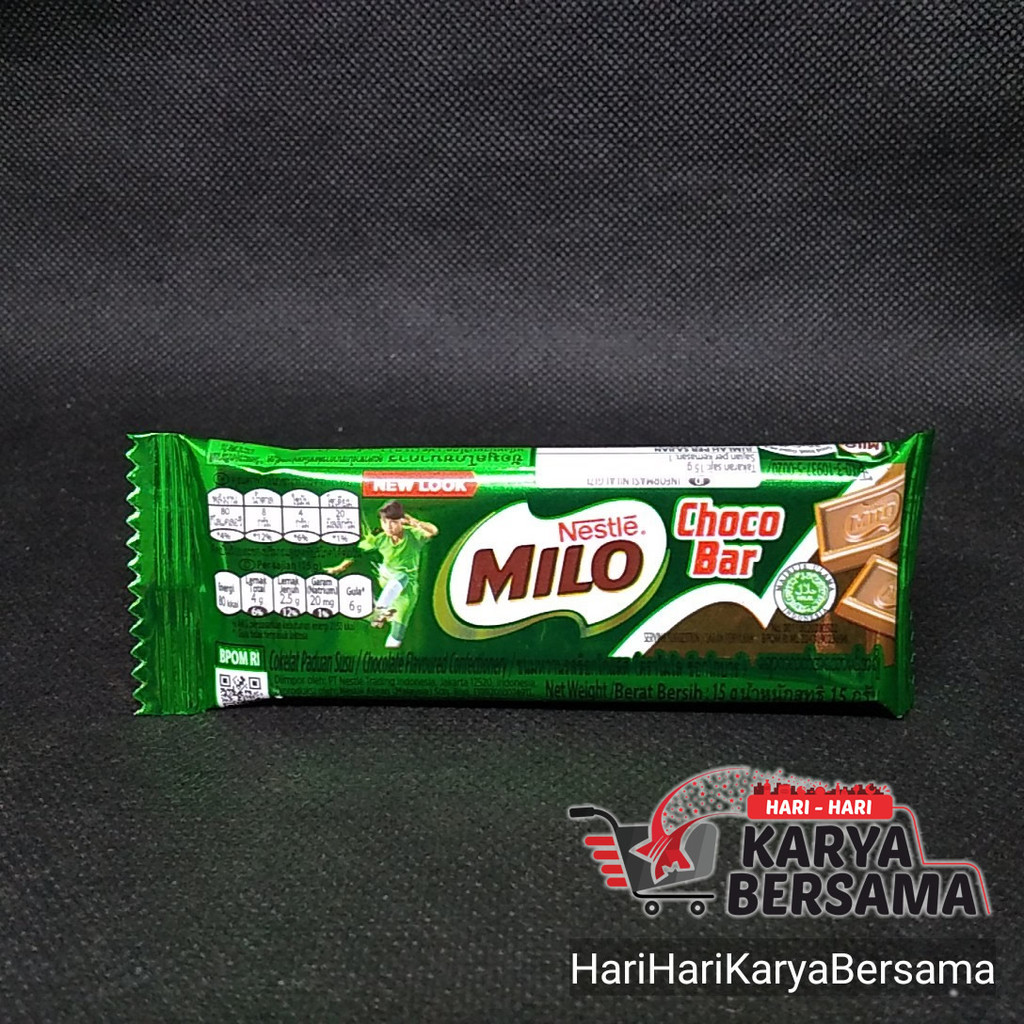 

NESTLE MILO CHOCO BAR 15GR