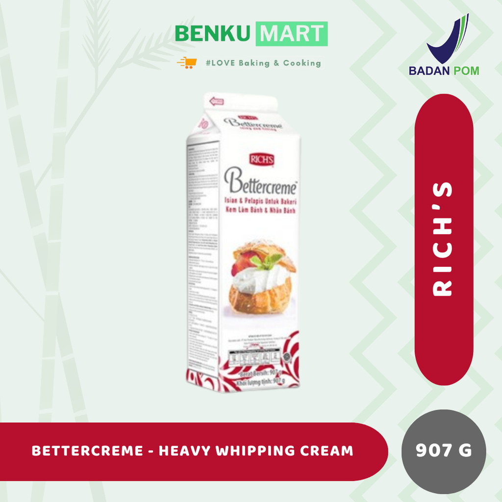 

Richs Bettercreme | Rich's Rich Whipping Cream 907 gr