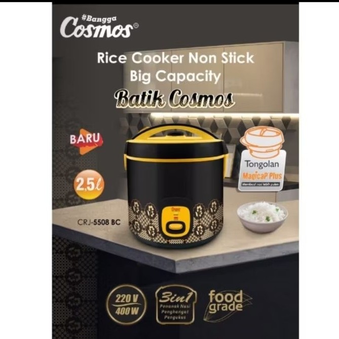 COSMOS CRJ 5508 BC Magic Com 2,5Liter CRJ5508BC CRJ-5508BC Rice Cooker
