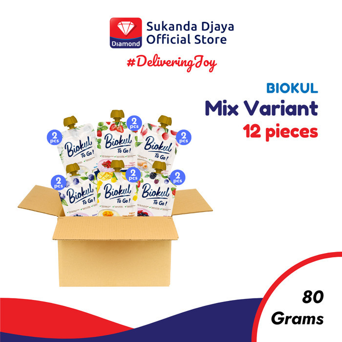 

Biokul Yogurt To Go 80 1 Variant 1 Karton Diamond