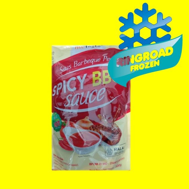 

MYTASTE SPICY HOT BARBEQUE SAUCE 500 GR - SAOS BBQ LEVEL 3