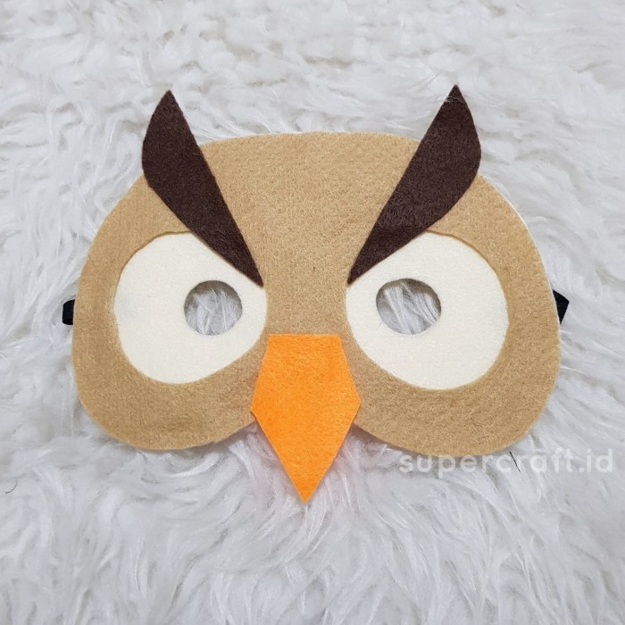 Topeng Burung Hantu Topeng Owl Kostum Burung Hantu Topeng HewanSafari