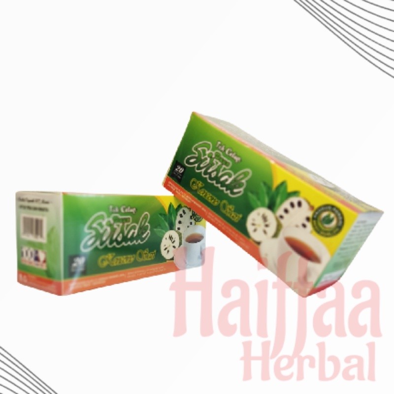 

Teh Daun Sirsak Celup Kencono Sari Teh Herbal Kesehatan Asli Original PROMO TERMRURAH Hasil Bumi Indonesia