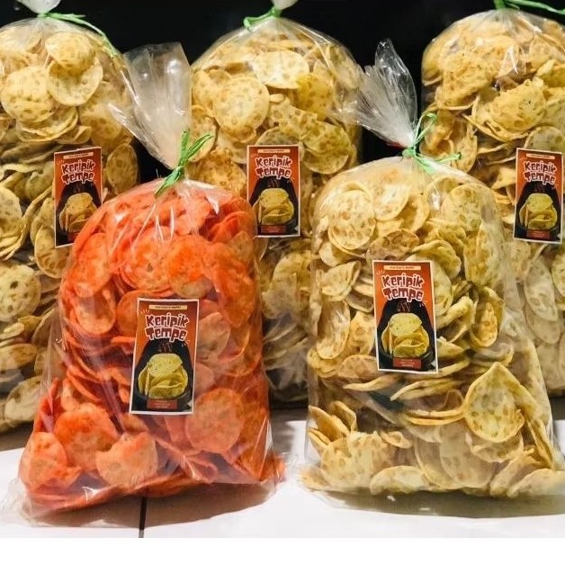 

kripik krupuk keripik kerupuk tempe sagu cemilan camilan goreng 1kg pedas asin balado gurih