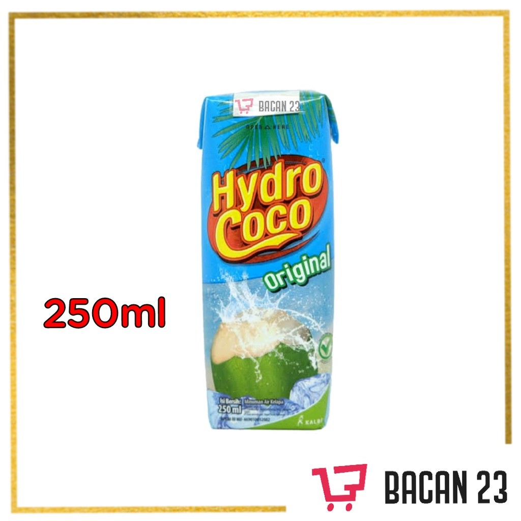 

Hydro Coco Orginal 250ml (Original) Minuman Air Kelapa