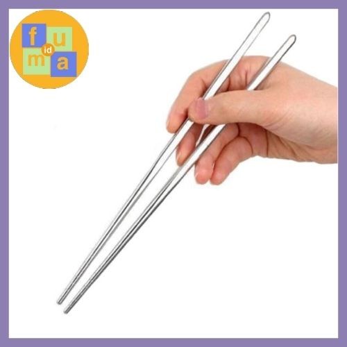 TERMURAH Sumpit Stainless Steel / Sumpit Stainless Tahan Karat / Sumpit Stainless Polos / Sumpit Sta