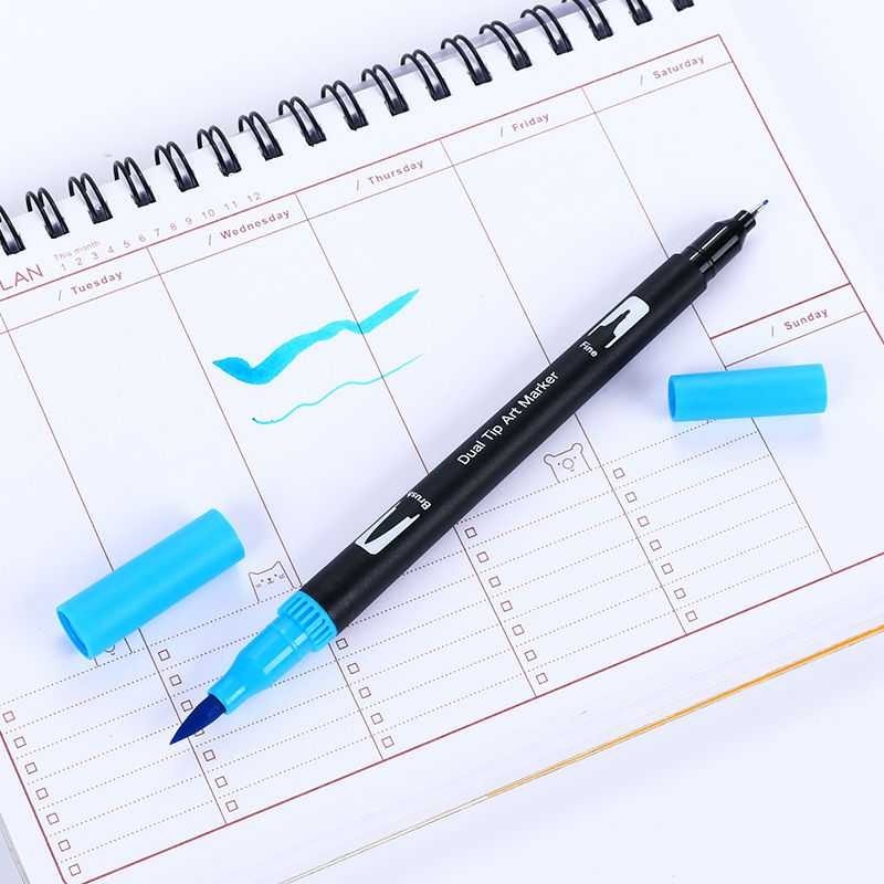 

FMSHOPP Kolorowy Spidol Double Head Drawing Pen Fine Art Watercolor Set - MKB‼️COD‼️