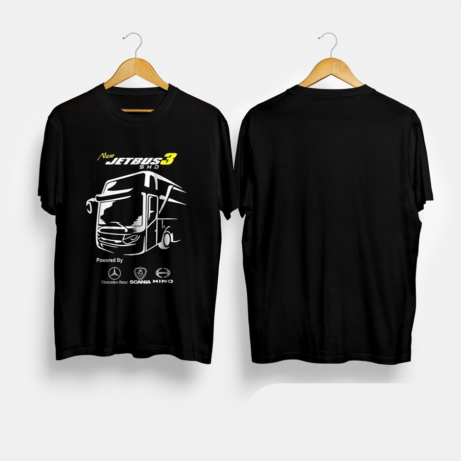 Kaos Baju Jetbus 3 Mercedes Benz Scania Hino Kaos Distro