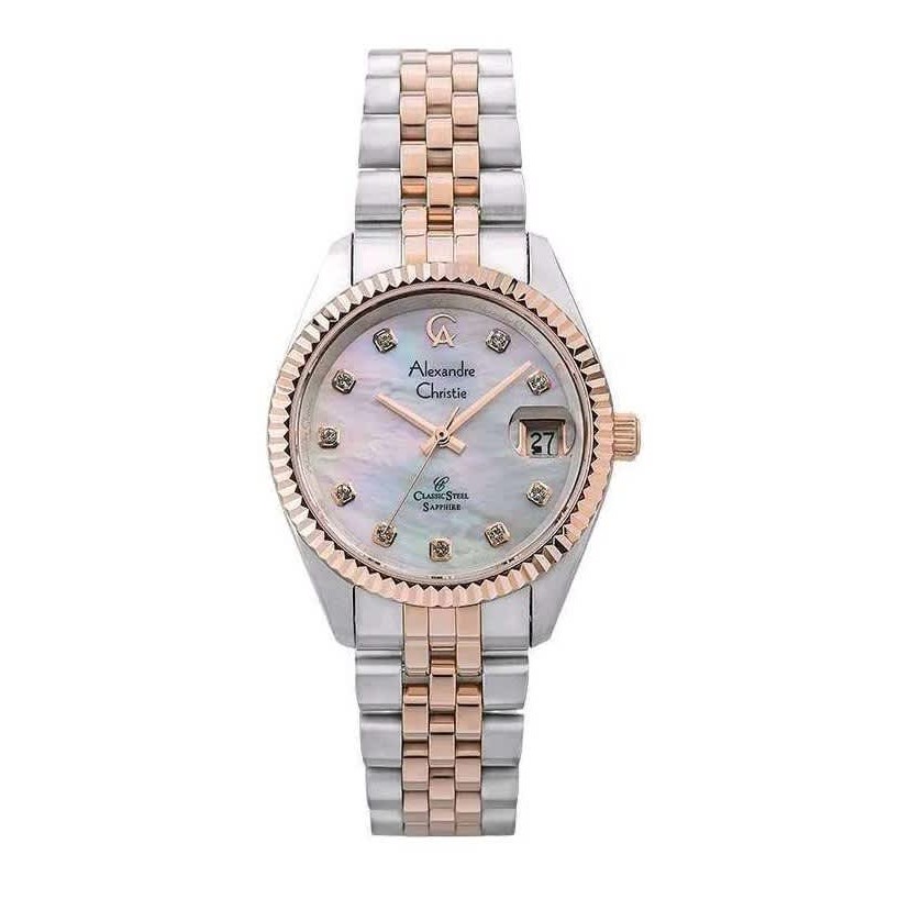 Jam Tangan Wanita Alexandre Christie AC 5013 LDBTRMS - Garansi 1 Tahun