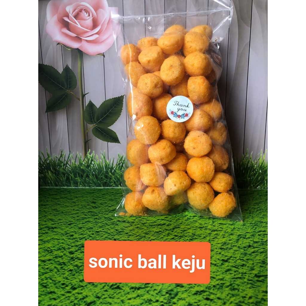 

Snack sonic ball keju harga 5k 90gram