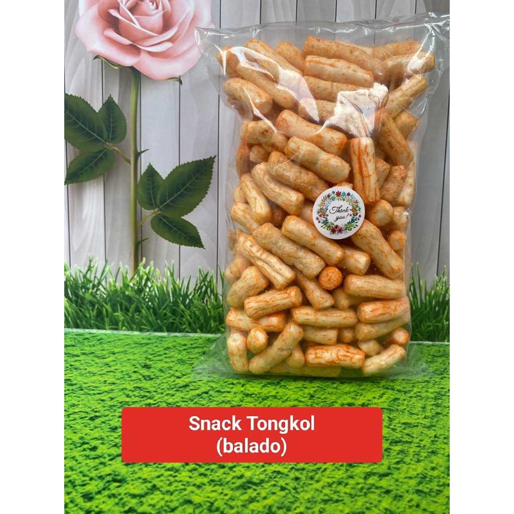 

Snack krupuk tongkol balado harga 5k 90gram