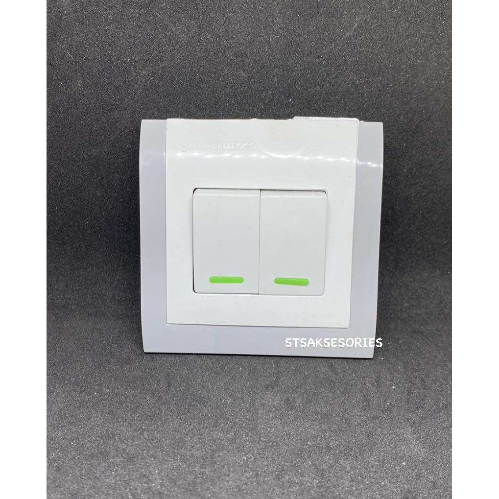 Mitsui Helios Saklar Engkel/Saklar Seri/StopKontak/Sak+Stop Tanam IB