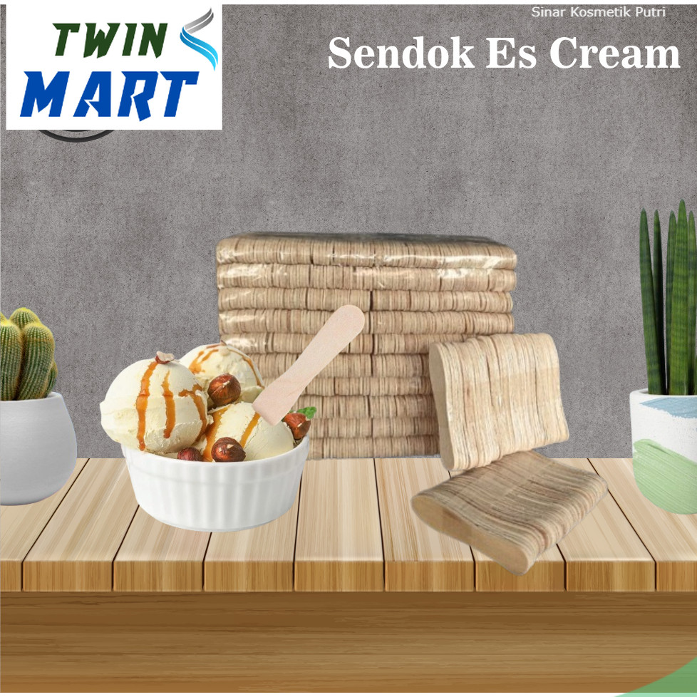 

[Loss] Sendok Kayu Ice Cream / Sendok Es Puter / Stik sendok kayu