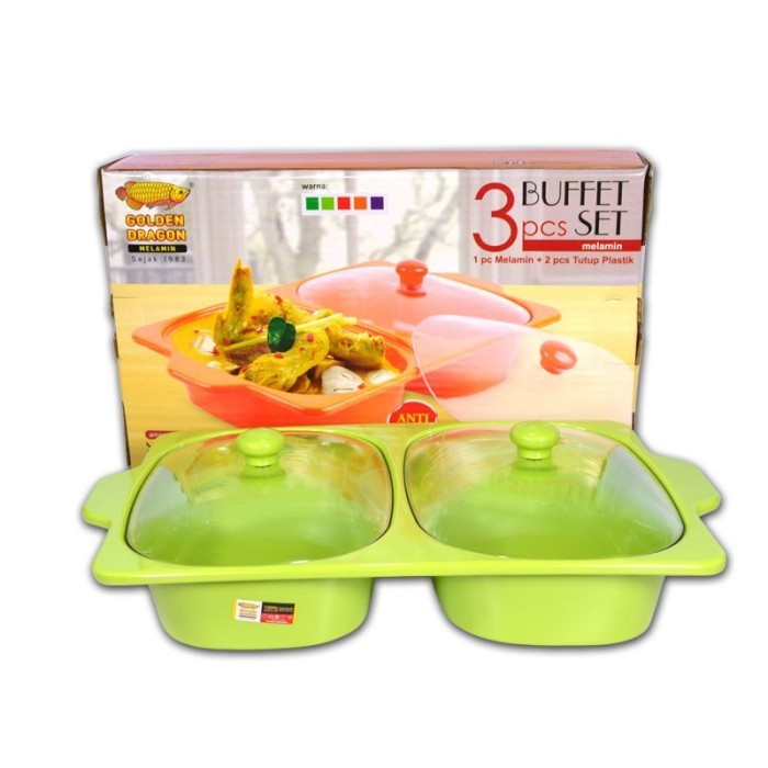 Prasmanan Melamin Buffet Double Melamin Golden Dragon
