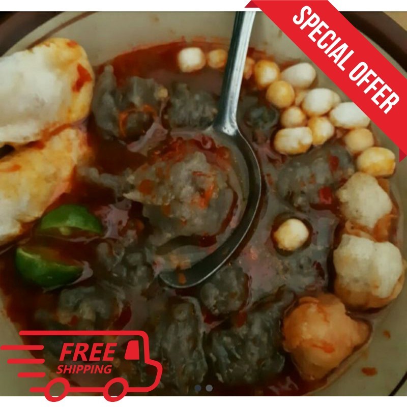

baso tulang rangu sambal geprek